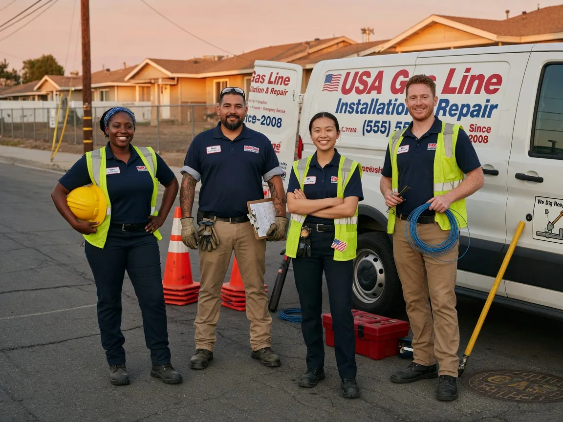 Gas Line Installation company in Midfield, TX